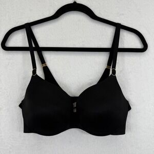 Victoria's Secret Incredible Lined Demi Bra Black Size 34D